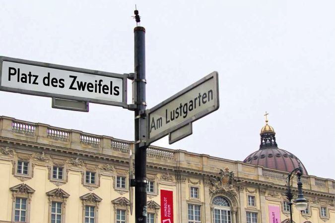 Platz des Zweifels