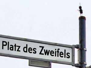 Platz des Zweifels