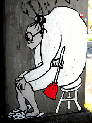 Street-Art: Beutekunst (aus Kreuzberg)