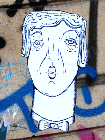 Street-Art: Miss Marple