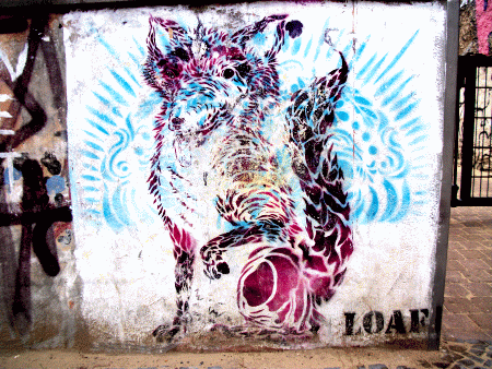 Street-Art: Fuchs