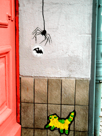 Street-Art: Spinnefeind