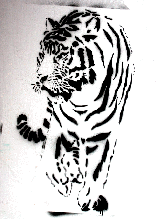 Street-Art: Tiger