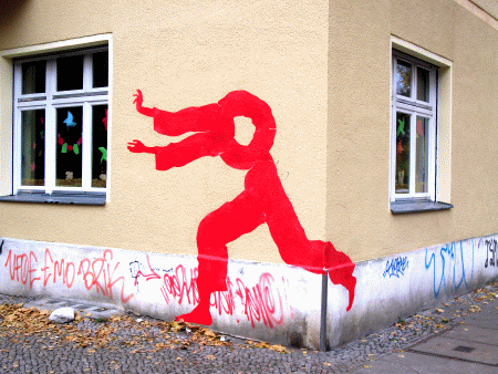 Street-Art: Extremitäten