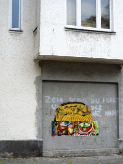 Street-Art: Freiluftgalerie Selchower Strae 1