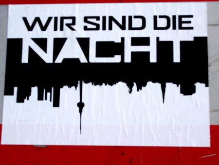 Street-Art: Wir sind die Nacht