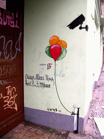 Street-Art: OWYS 5 Ballons