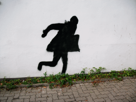 Street-Art: Versteckte Schatten