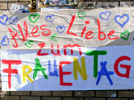 Street-Art: Alles Liebe zum Frauentag