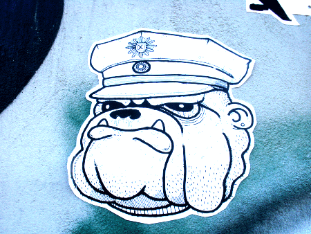 Street-Art: Bulldogge
