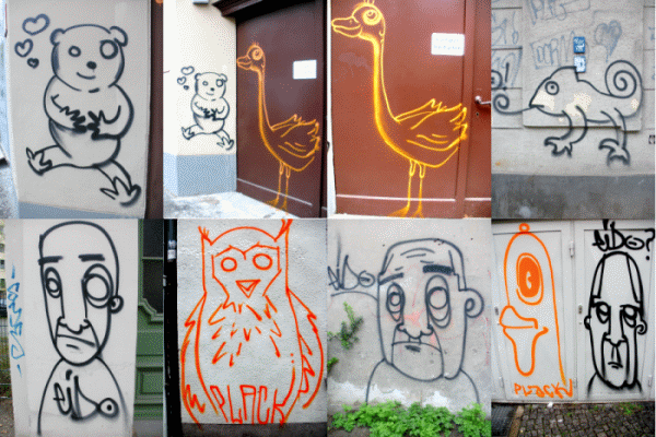 Street-Art: Taging Richardkiez