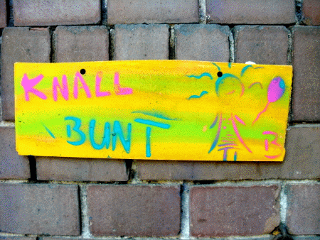Street-Art: Knall Bunt 2