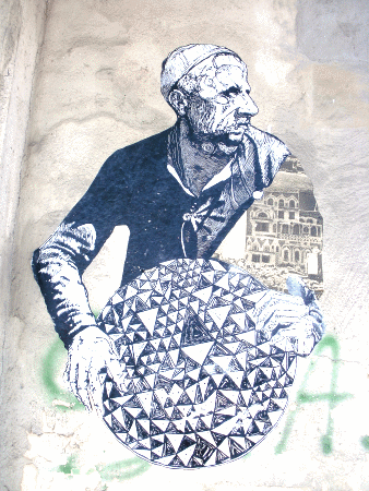 Street-Art: Der Dreher
