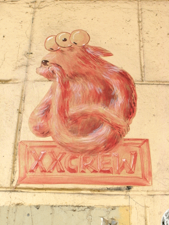 Street-Art: Ratten-Mutation