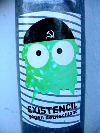 Street-Art: Gegen Deutschland