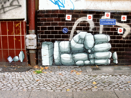 Street-Art: Die Faust 1