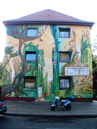 Street-Art: Ärztehaus