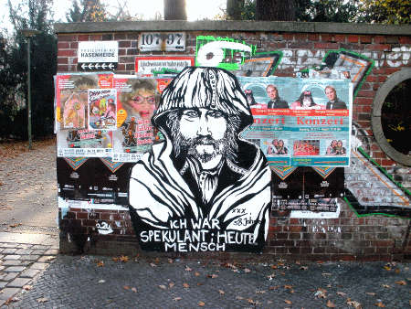 Street-Art: Ich war Spekulant: Heute Mensch