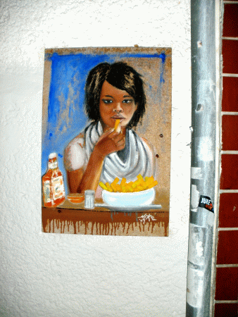 Street-Art: Guten Appetit