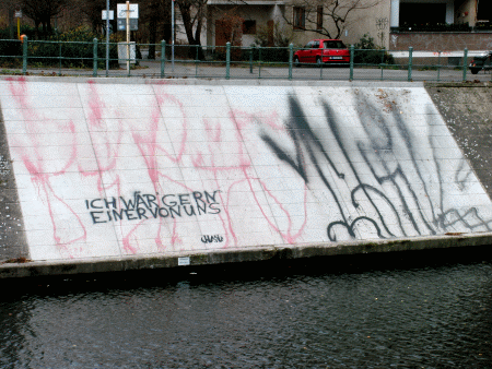 Street-Art: Ich wär gern einer von uns  (Kontext)