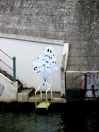 Street-Art: Halloweenballons