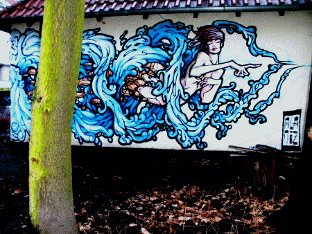 Street-Art: NIL (Wasser)
