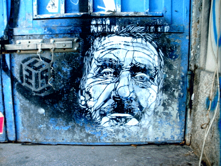 Street-Art: Mann