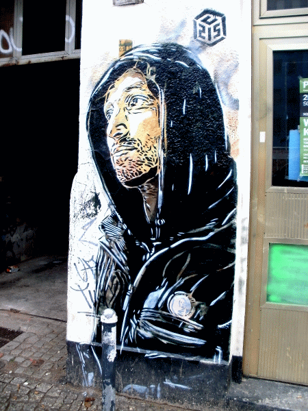 Street-Art: Street-Artist (Detail)