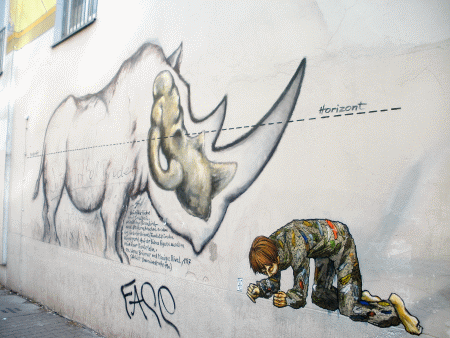 Street-Art: Auf der Pirsch (Kontext)