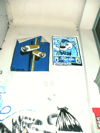 Street-Art: Kalle und Bernd