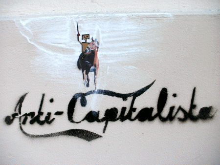 Street-Art: Anti-Capitalista (Kontext)