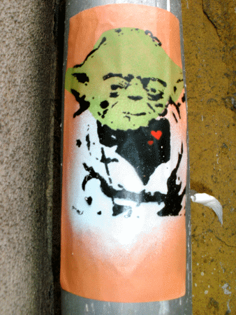 Street-Art: Yoda