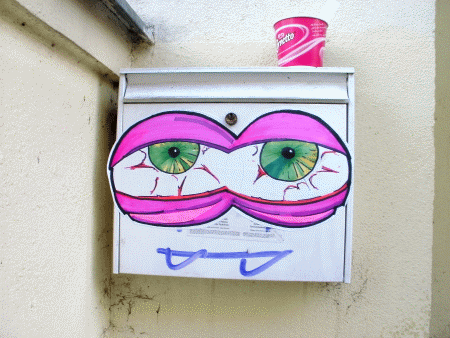 Street-Art: Augen 2