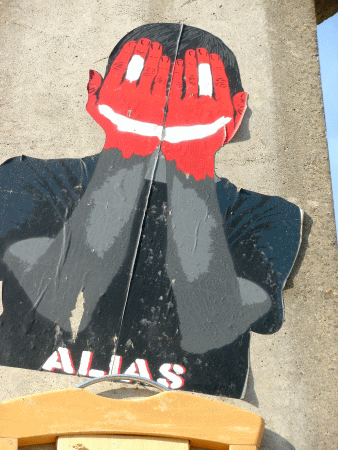 Street-Art: Alias (Detail)