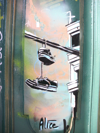 Street-Art: Schuhe