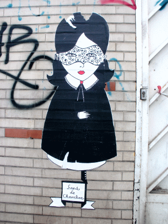 Street-Art: Maskierte