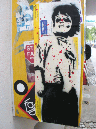 Street-Art: Kriegskinder
