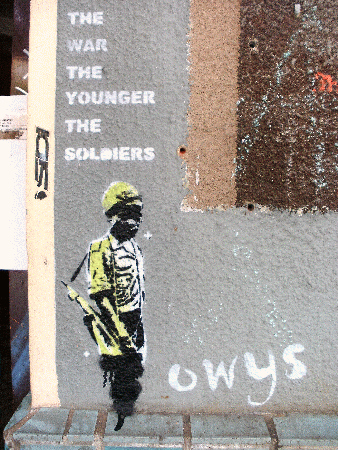 The older the war the younger the soldiers (Detail)