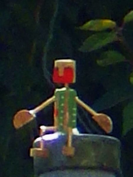 Kartoffelschalen-Yogi