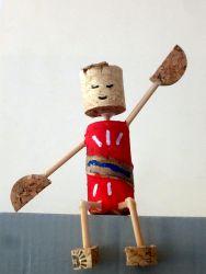 Kartoffelschalen-Yogi