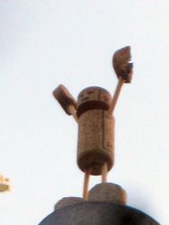 In alten Schuhen